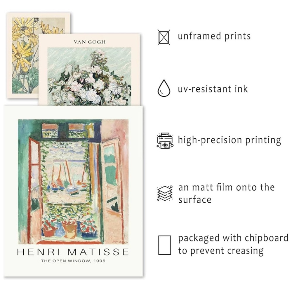 Art Print Gallery Wall Set - Picture 4 of 7